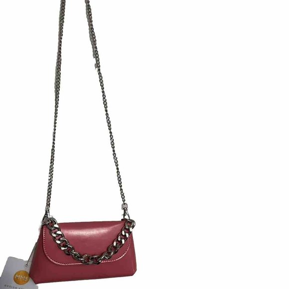 MMS Design Studio Crossbody Mini Bag Pink Fuchsia color - BNWT - Picture 1 of 9